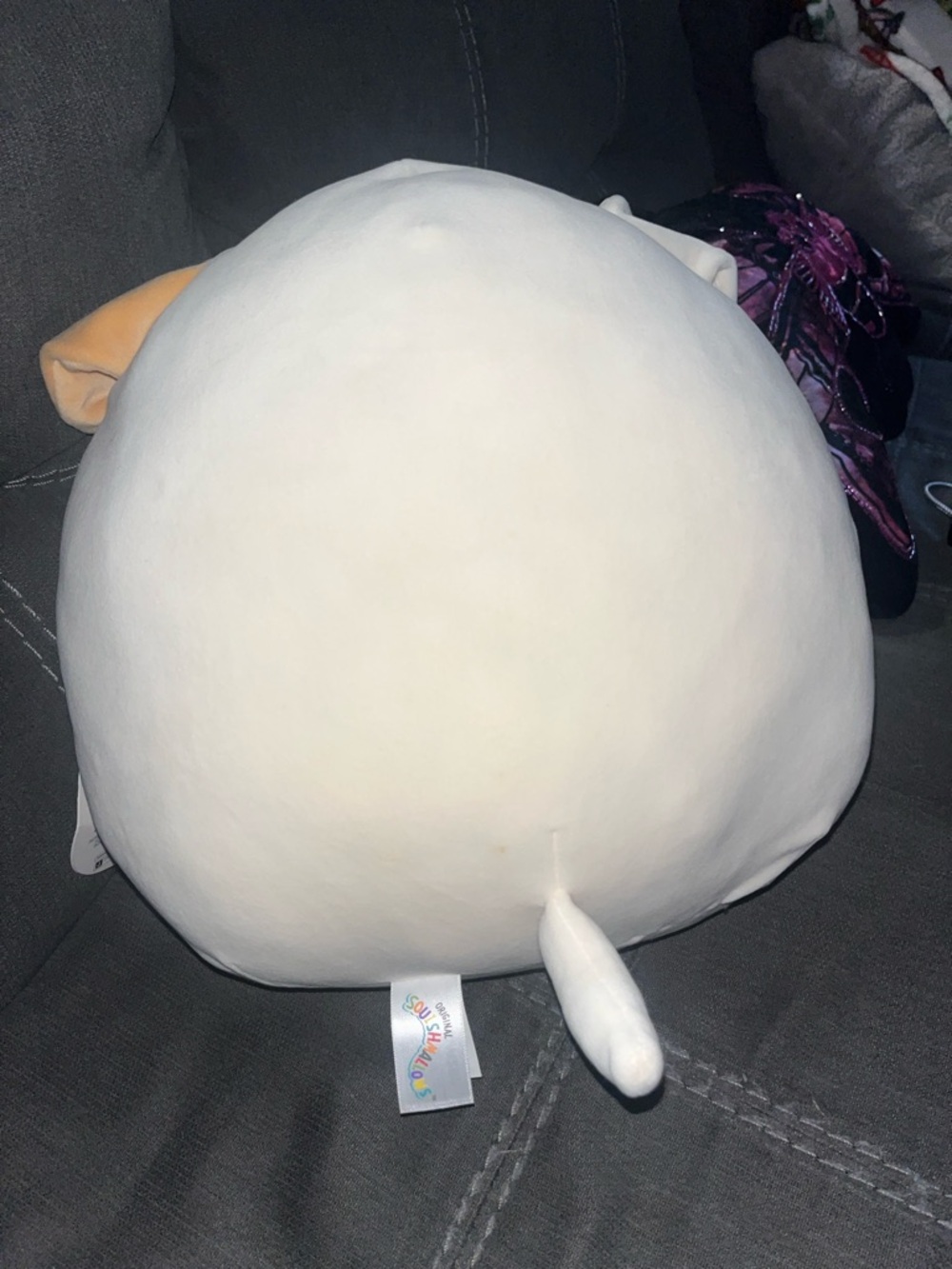 Squishmallows Cream & Tan Dog Plush Cushion - Picture 3 of 9